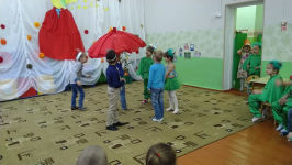 сценка "Под грибом"